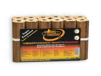 Briquetes de Madeira Premium 864kg | Palete 96 Packs NovaLenha | Combustível Ecológico Portugal